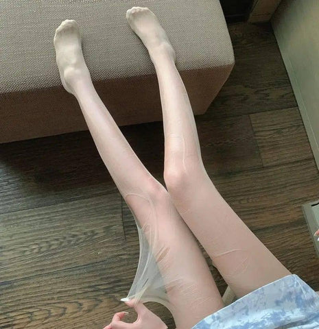 Women's Thin And Easy To Tear Transparent Stockings-6