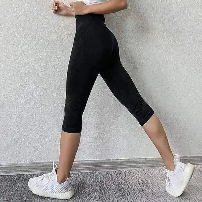 Yoga Pants For Women Leggings Female Jogging Fall Ladies-Black-2