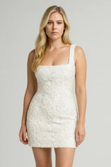 Graceful Tube Top Splicing Pullover für Damen, einfarbig, Weiß / XL